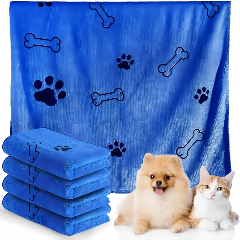 Dog Towel Drying