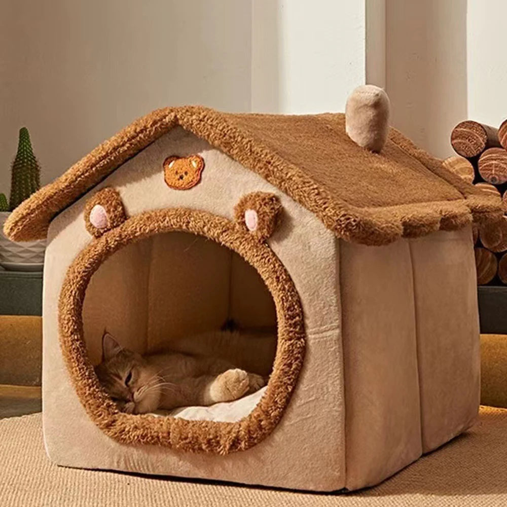 Four Season Universal Enclosed Pet Bed
