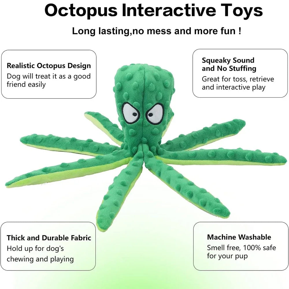 Dog Vocal Toys Octopus