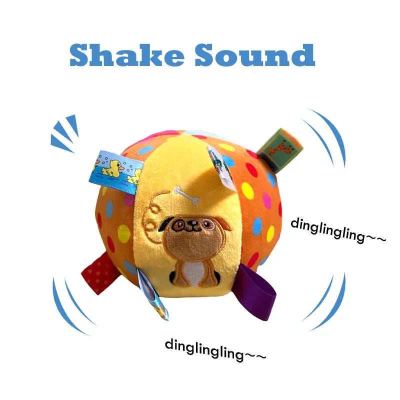 Plush Dog Vocal Toy Ball