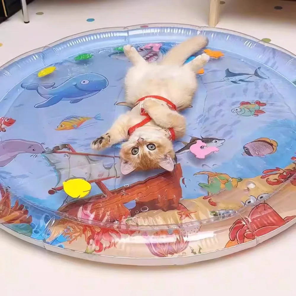 Cooling Pet Bed Water Sensory Play Mat Thickened Cooling Cat Bed Cushion Puppy Kennel Top Quality Cool Cold Mat Pet Supplies