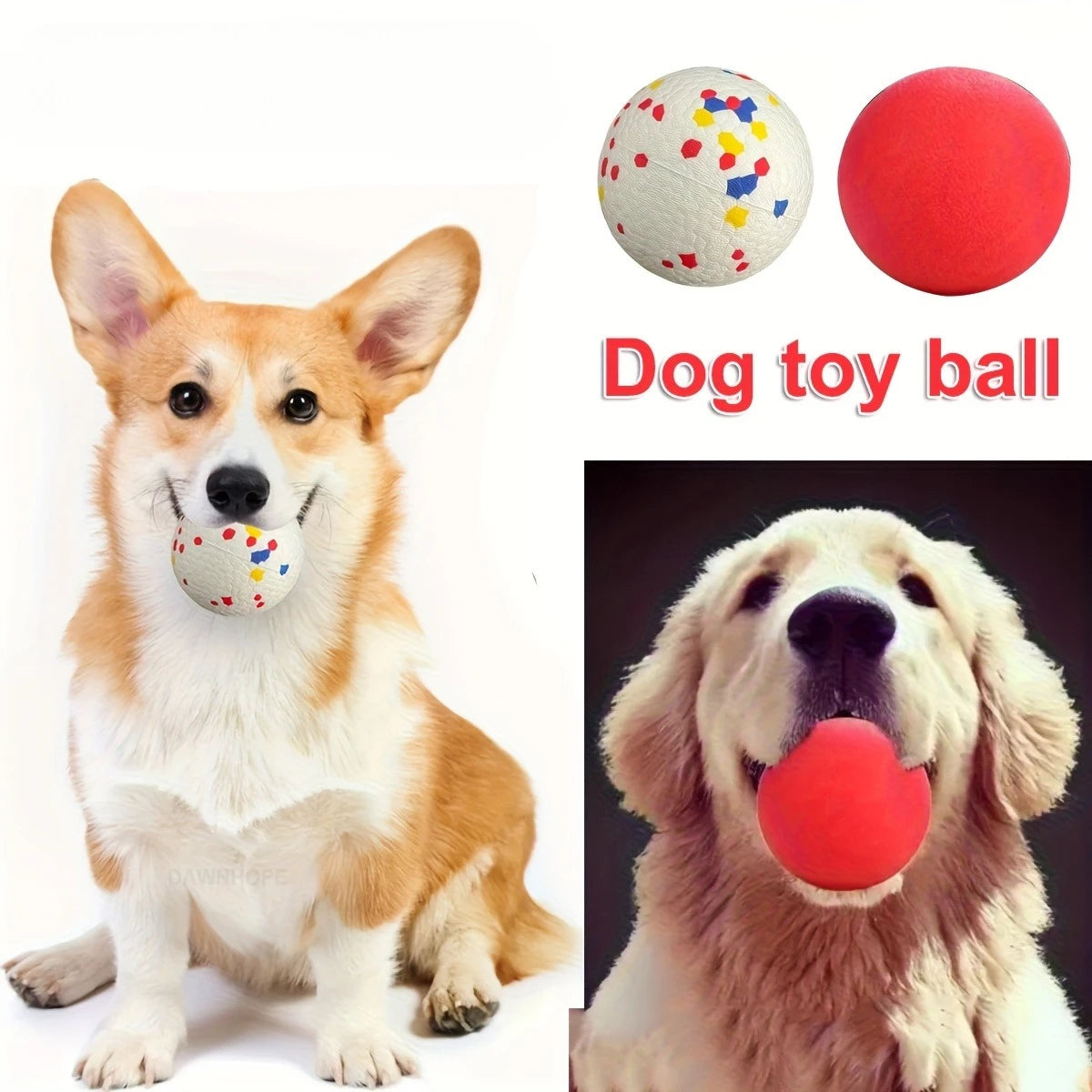 Bite Resistant Solid Dog Ball
