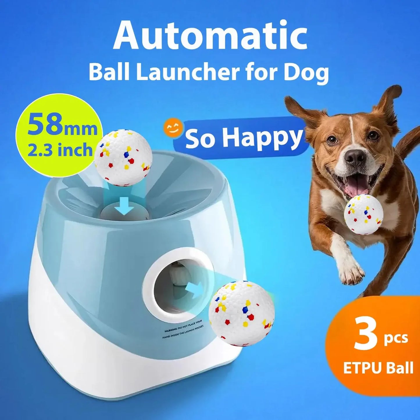 Dog Ball Thrower Launcher