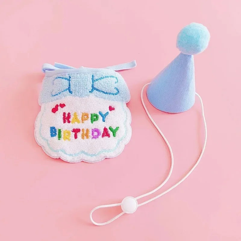 Adorable Dog Cat Puppy Birthday Hat