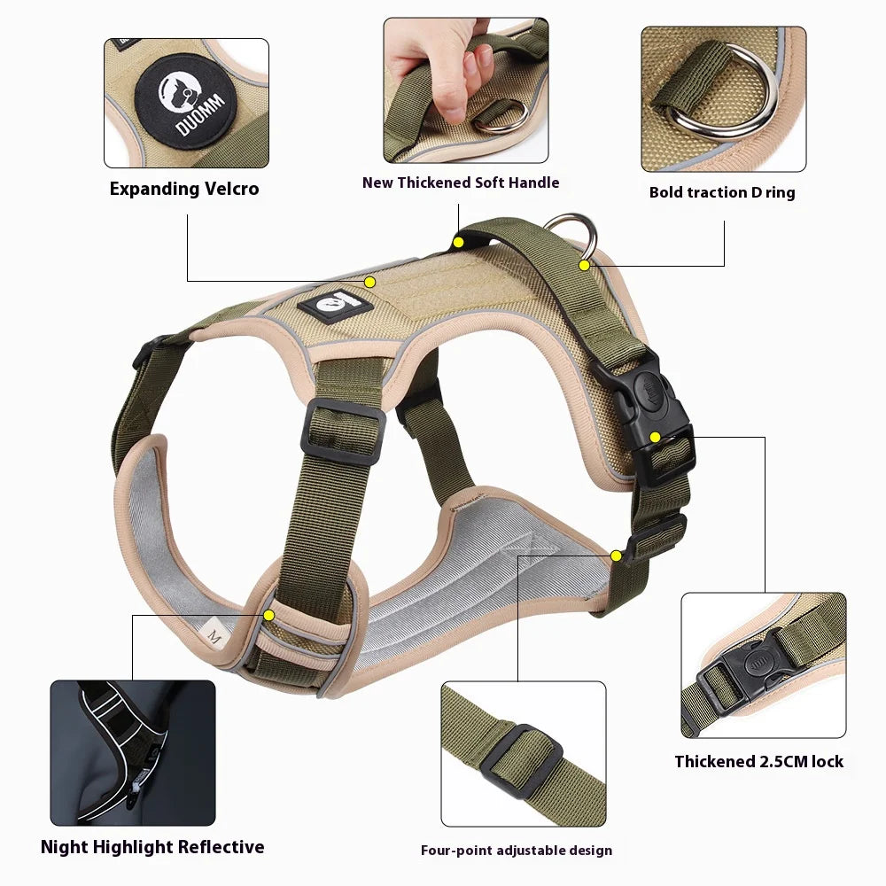 Reflective Adjustable Dog Harness