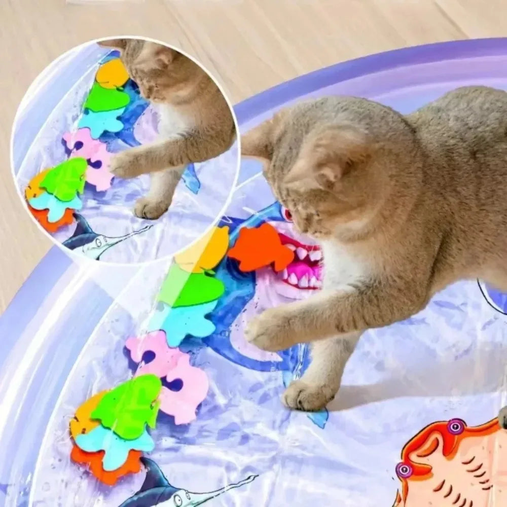 Cooling Pet Bed Water Sensory Play Mat Thickened Cooling Cat Bed Cushion Puppy Kennel Top Quality Cool Cold Mat Pet Supplies