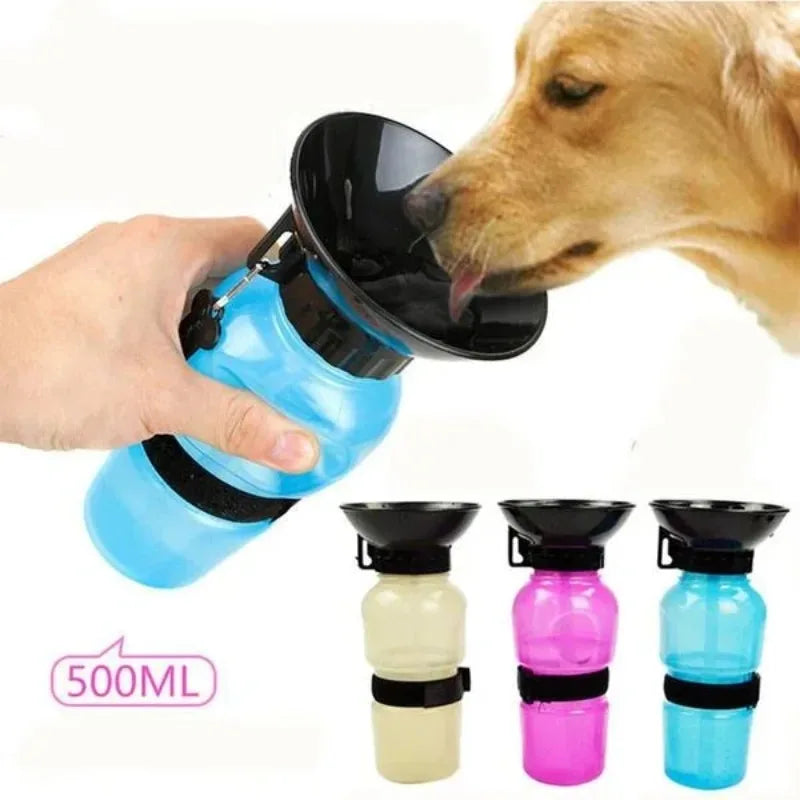 500ml Outdoor Portable Pet Dog Water Bottle