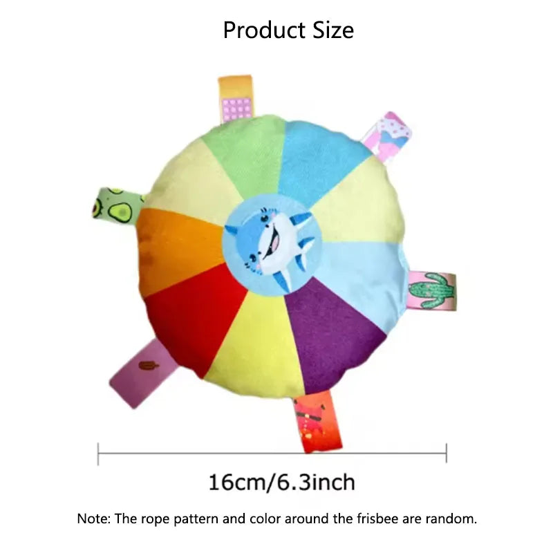 Dog sounding plush toy bell