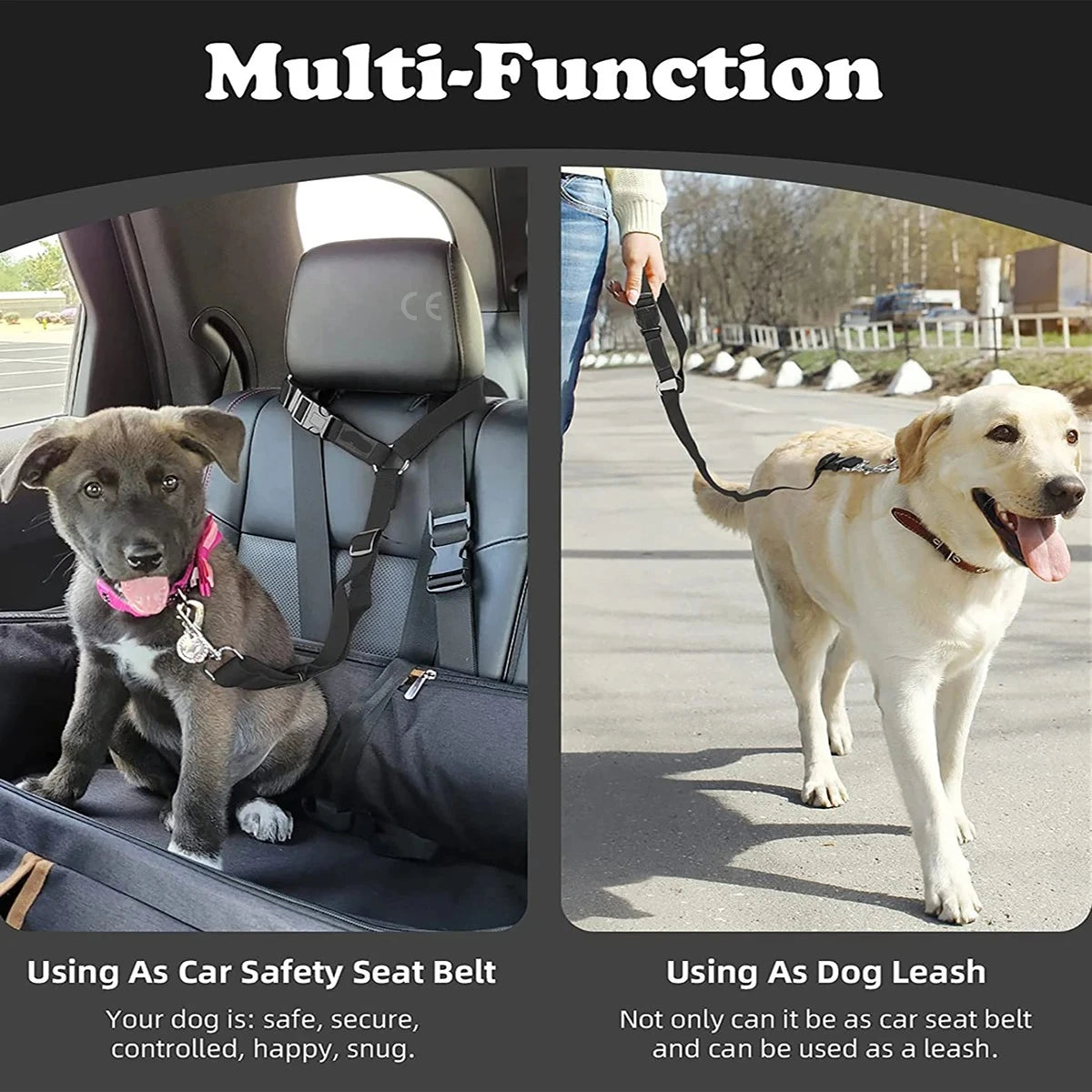 Pet Dog And Cat Seat Belt