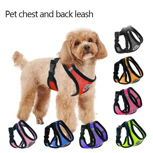 Cat Harness Vest Walking Lead Leash