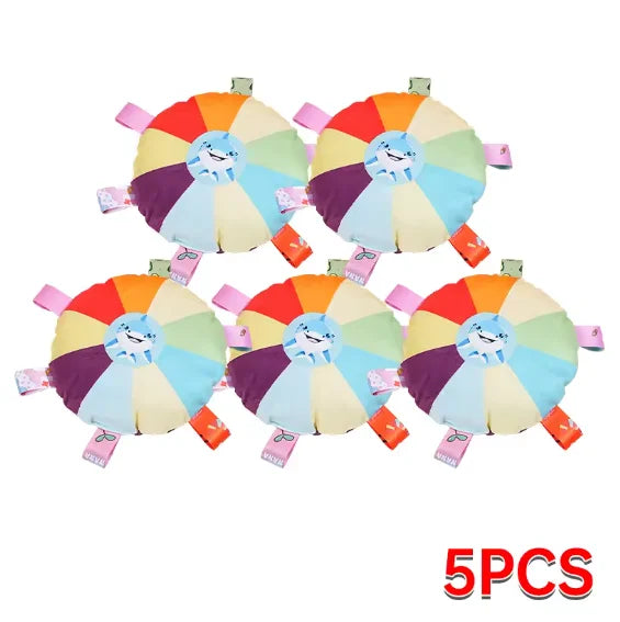 Dog sounding plush toy bell