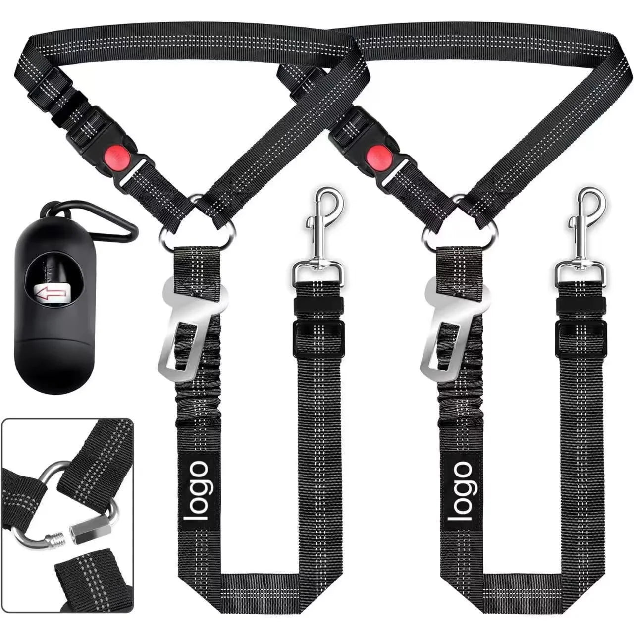 Pet harness dog leash