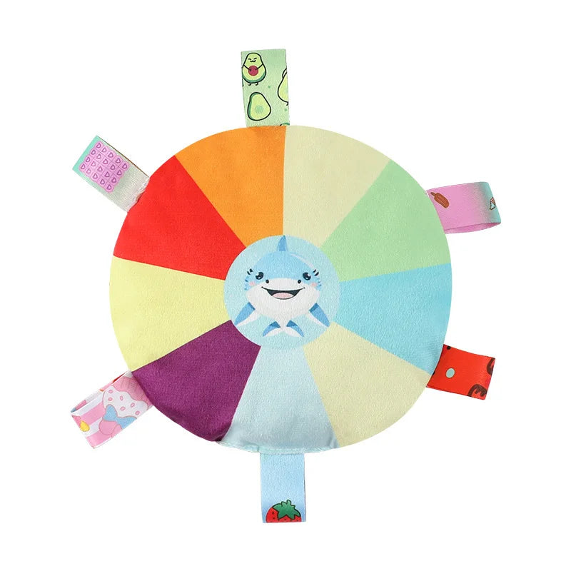 Dog sounding plush toy bell