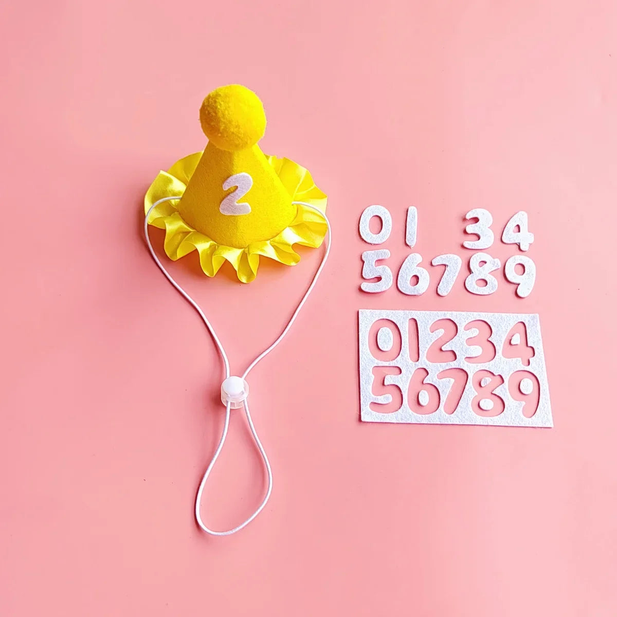 Cat Birthday Scarf Hat Set Dog Birthday Party Supplies Pet Scarf Cute Puppy Birthday Hat Scarf Decor For Small Medium Pets