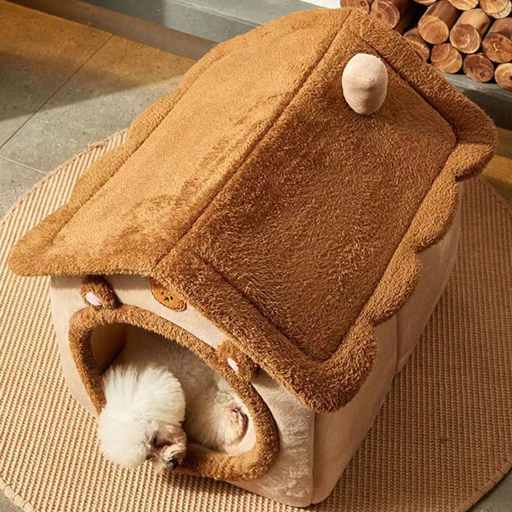 Four Season Universal Enclosed Pet Bed