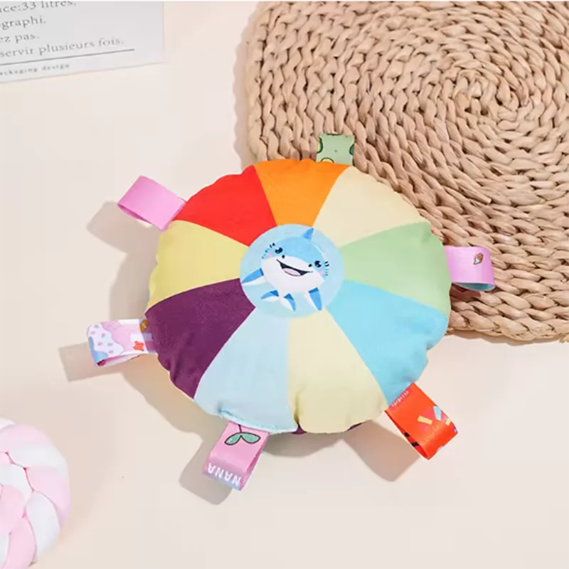 Dog sounding plush toy bell