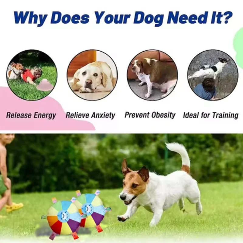 Dog sounding plush toy bell