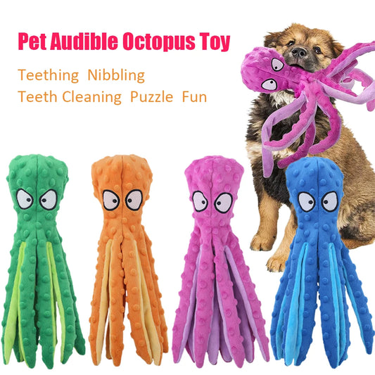 Dog Vocal Toys Octopus