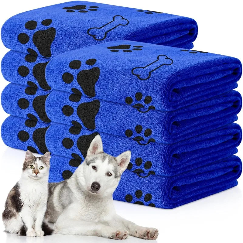 Dog Towel Drying