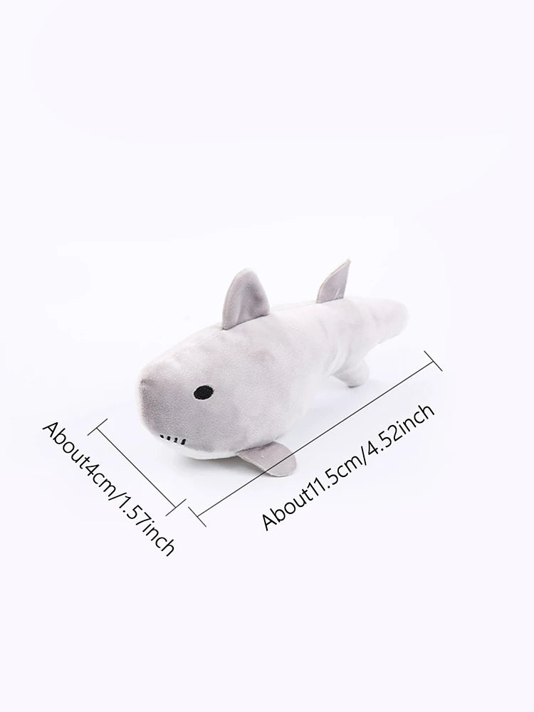 Cat Toys Ocean Catnip plush toys Bite resistant teething pet supplies